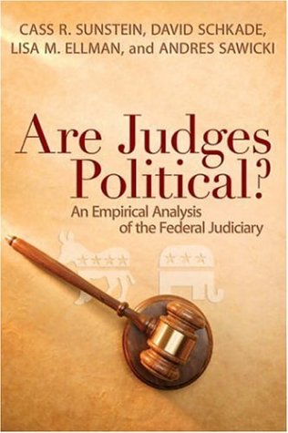 Обложка книги Are Judges Political?: An Empirical Analysis of the Federal Judiciary