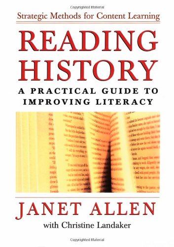 Обложка книги Reading History: A Practical Guide to Improving Literacy