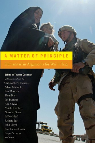 Обложка книги A Matter of Principle: Humanitarian Arguments for War in Iraq