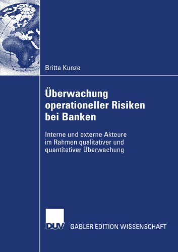 Обложка книги Überwachung operationeller Risiken bei Banken 