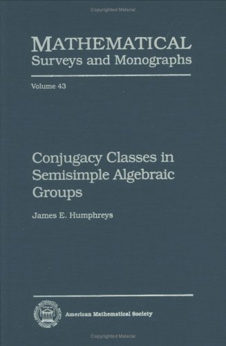 Обложка книги Conjugacy Classes in Semisimple Algebraic Groups 