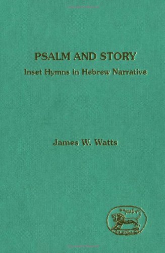Обложка книги Psalm and Story: Inset Hymns in Hebrew Narrative 