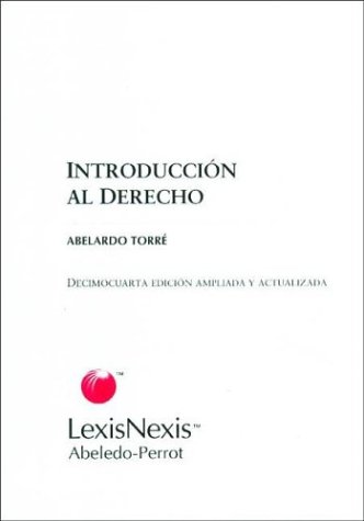 Обложка книги Introduccion Al Derecho 