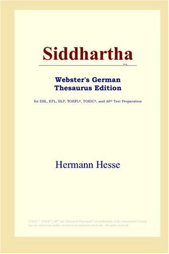 Обложка книги Siddhartha 