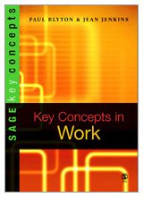 Обложка книги Key Concepts in Work 