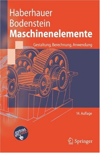 Обложка книги Maschinenelemente: Gestaltung, Berechnung, Anwendung 