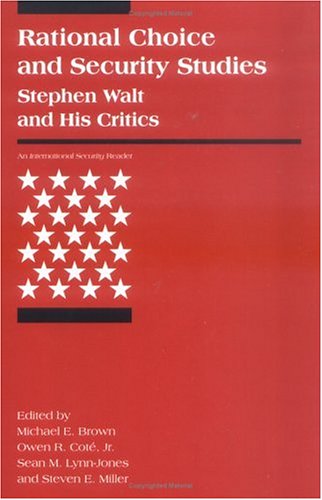 Обложка книги Rational Choice and Security Studies: Stephen Walt and His Critics 