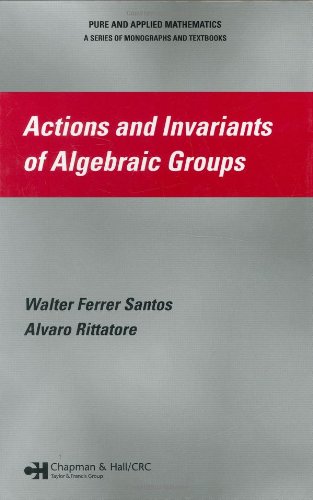 Обложка книги Actions and Invariants of Algebraic Groups
