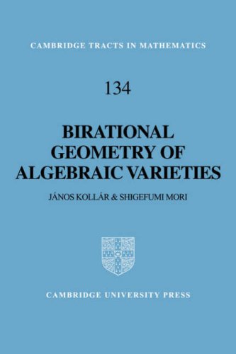 Обложка книги Birational geometry of algebraic varieties