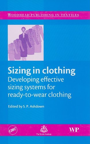 Обложка книги Sizing in Clothing: Developing Effective Sizing Systems for Ready-To-wear Clothing 