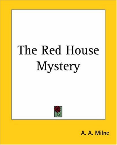 Обложка книги The Red House Mystery