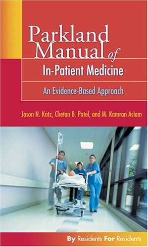 Обложка книги Parkland Manual of In-Patient Medicine: An Evidence-Based Guide
