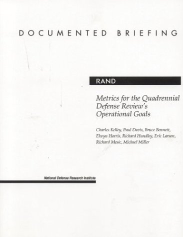Обложка книги Metrics for the Quadrennial Defense Review's Operational Goals
