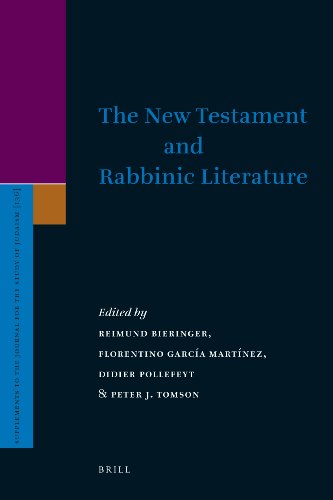 Обложка книги The New Testament and Rabbinic Literature (Supplements to the Journal for the Study of Judaism)