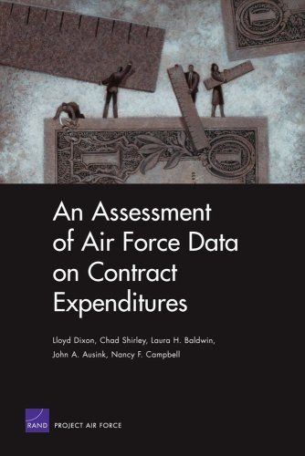 Обложка книги An Assessment of Air Force Data on Contract Expenditures