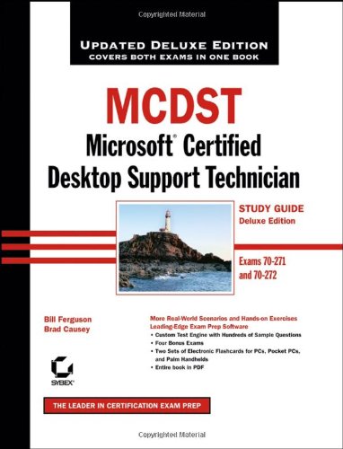 Обложка книги MCDST: Microsoft Certified Desktop Support Technician Study Guide: Exams 70 - 271 and 70 - 272