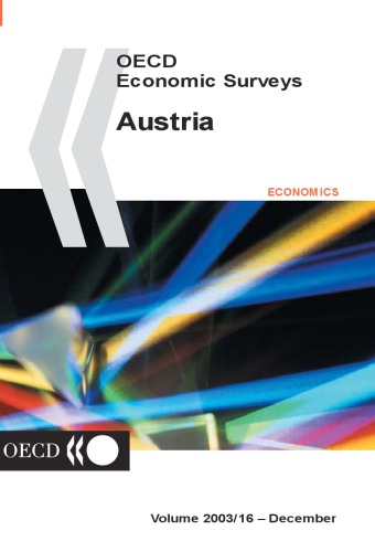 Обложка книги Oecd Economic Surveys 2003 Austria