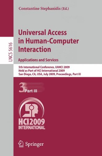 Обложка книги Universal Access in Human-Computer Interaction. Applications and Services: 5th International Conference, UAHCI 2009, Held as Part of HCI International ... Applications, incl. Internet Web, and HCI)