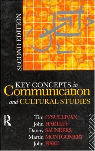 Обложка книги Key Concepts in Communication and Cultural Studies (Studies in Culture and Communication)