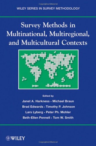 Обложка книги Survey Methods in Multicultural, Multinational, and Multiregional Contexts (Wiley Series in Survey Methodology)