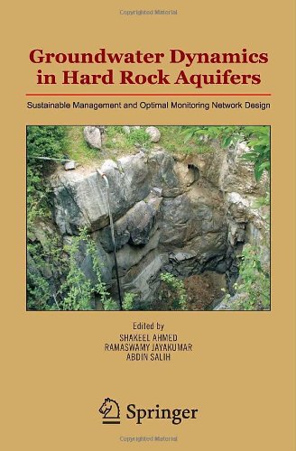 Обложка книги Groundwater Dynamics in Hard Rock Aquifers: Sustainable Management and Optimal Monitoring Network Design