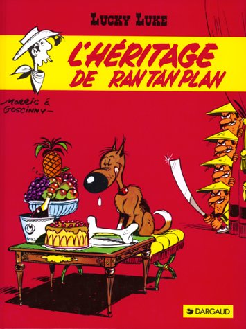 Обложка книги L'heritage de Ran Tan Plan (Lucky Luke) (French Edition)