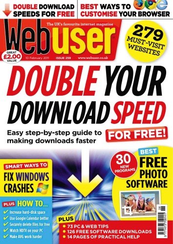 Обложка книги Webuser - 10 February 2011
