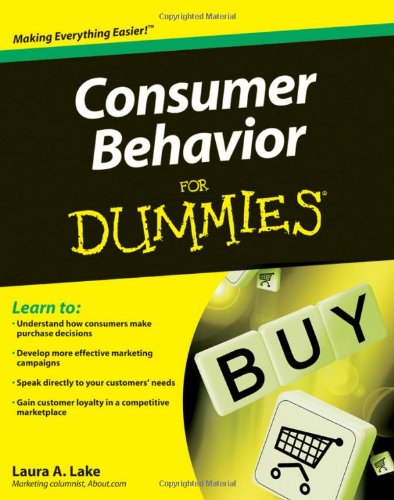 Обложка книги Consumer Behavior For Dummies (For Dummies (Business &amp; Personal Finance))