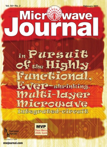 Обложка книги Microwave Journal, February 2011, Volume. 54, Issue No.2