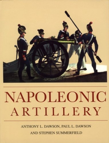 Обложка книги Napoleonic Artillery