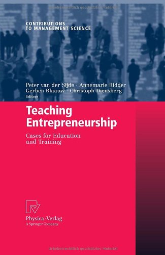 Обложка книги Teaching Entrepreneurship: Cases for Education and Training (Contributions to Management Science)