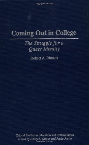 Обложка книги Coming Out in College: The Struggle for a Queer Identity (Critical Studies in Education and Culture Series)