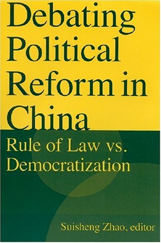 Обложка книги Debating Political Reform in China: Rule of Law VS. Democratization