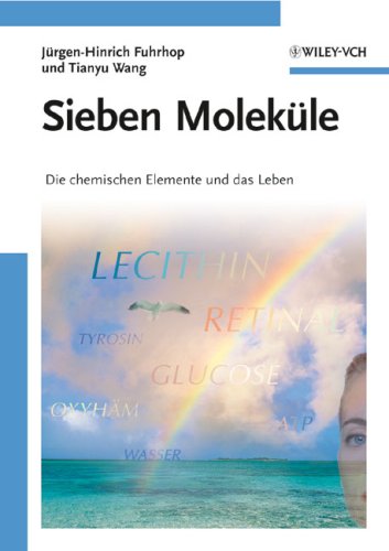 Обложка книги Sieben Molekule: Die chemischen Elemente und das Leben