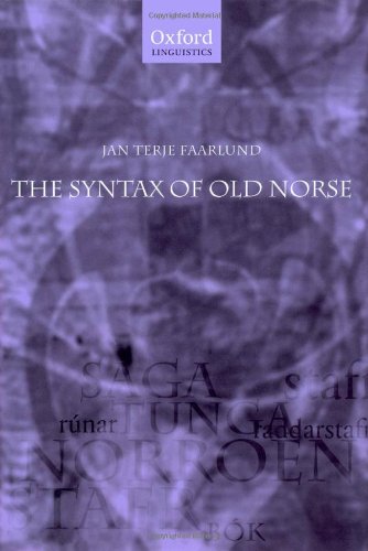 Обложка книги The Syntax of Old Norse: With a survey of the inflectional morphology and a complete bibliography