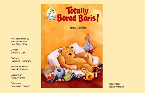 Обложка книги Totally bored Boris! (A Merritales book)