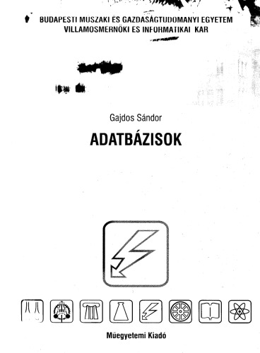Обложка книги Adatbazisok