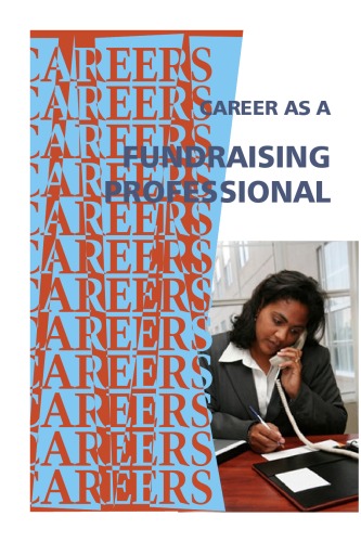 Обложка книги Career as a Fundraising Professional