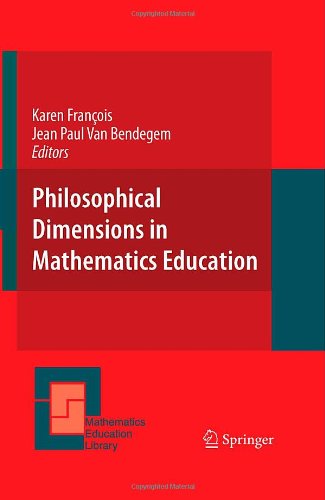 Обложка книги Philosophical Dimensions in Mathematics Education (Mathematics Education Library)