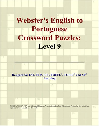 Обложка книги Webster's English to Portuguese Crossword Puzzles: Level 9