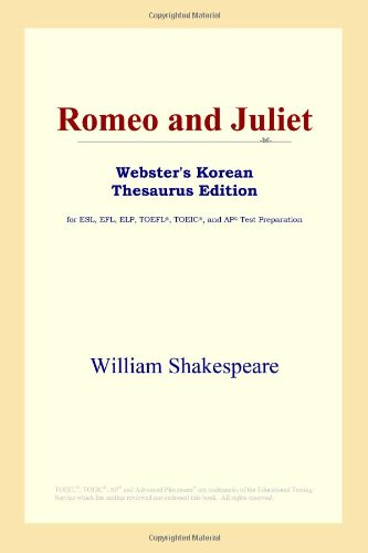 Обложка книги Romeo and Juliet (Webster's Korean Thesaurus Edition)