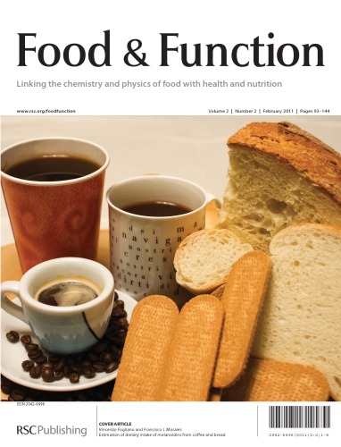 Обложка книги Food &amp; Function, Vol 02, No 02, February 2011