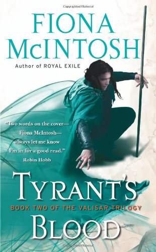 Обложка книги Tyrant's Blood: Book 2 of the Valisar Trilogy