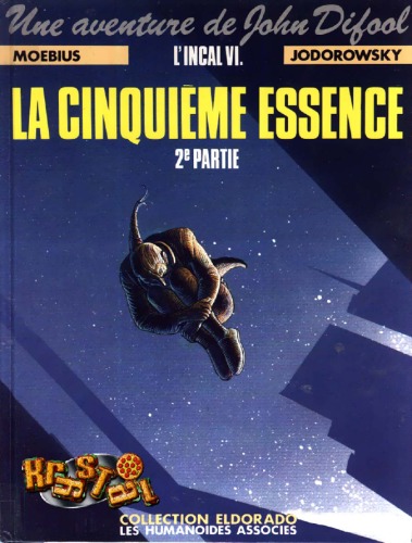 Обложка книги L'incal tome 6 : la cinquieme essence n°2