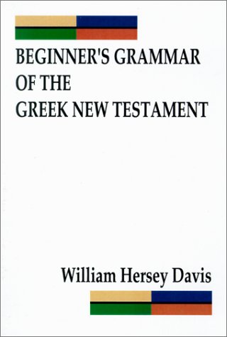 Обложка книги Beginner's Grammar of the Greek New Testament
