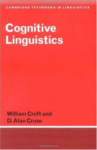 Обложка книги Cognitive Linguistics (Cambridge Textbooks in Linguistics)