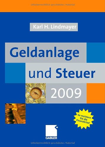 Обложка книги Geldanlage und Steuer 2009