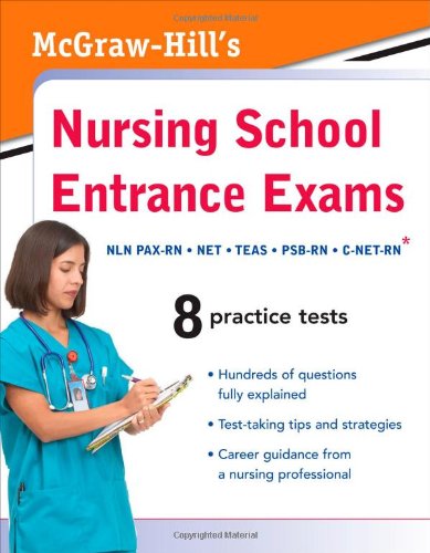 Обложка книги McGraw-Hill's Nursing School Entrance Exams