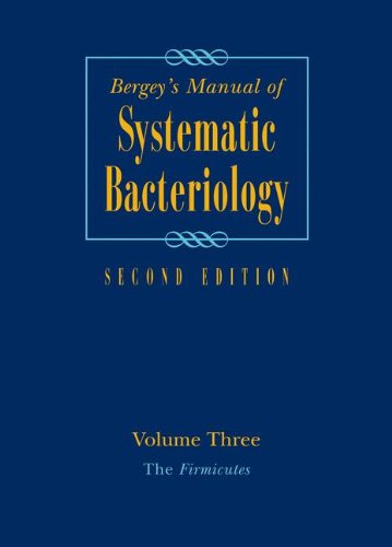 Обложка книги Bergey's Manual of Systematic Bacteriology: Volume 3: The Firmicutes, Second Edition