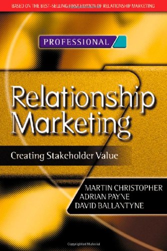 Обложка книги Relationship Marketing: Creating Stakeholder Value (Chartered Institute of Marketing)